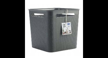 Rotho BRISEN Opbergmand 29.1x29.1x28.1 cm 18L Antraciet
