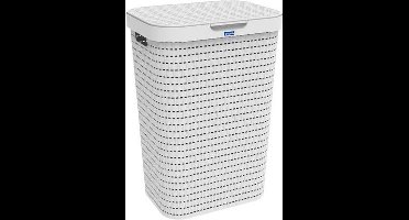 Rotho Country Wasverzamelaar 55L Wit