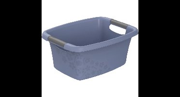 Rotho Flowers Wasmand 12L Horizon Blauw