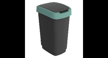 Rotho Twist Afvalbak 25L Mistletoe Groen/Antraciet