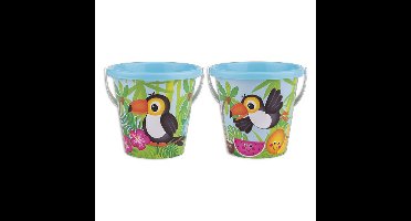 Emmer met Toekan-Print 17 cm