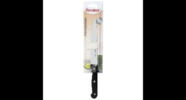 Metaltex Professional Universeel Koksmes 28 cm Zwart/RVS