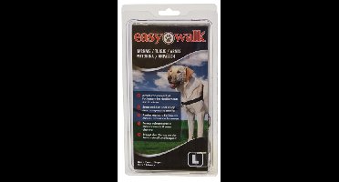 PREMIER EASY WALK ANTI-TREK TUIG ZWART L