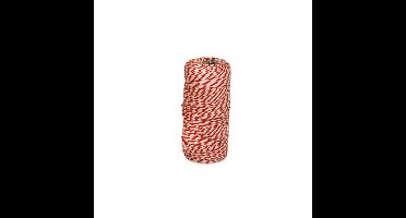 KitchenBasics Rolladetouw 80 m Rood/Wit