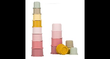 Little Dutch Stapelbekers Roze