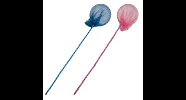 Bamboe Schepnet+stip 90cm 2ass