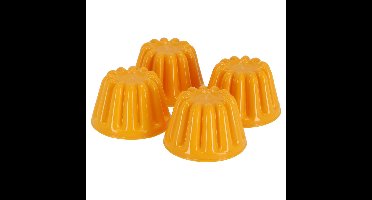 Patisse Puddingvormen 100 ml 4 Stuks Geel