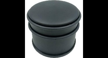 Deurstopper 9x7.5 cm Zwart
