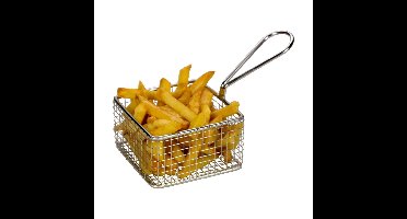 Gusta Friet Serveermandje RVS