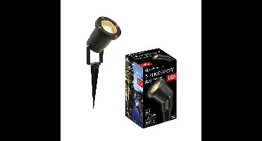 Simply Design LED Spikespot GU10 5W 3000K Zwart/Metaal