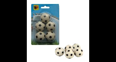 Tafelvoetbal Ballen 5 Stuks