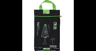 Pro Garden Afdekhoes voor Parasol 17.5x28x50 cm Zwart