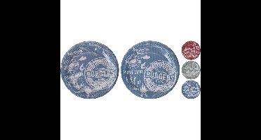 Kartonnen Wegwerpbordjes 23 cm 10 Stuks