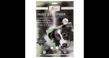 Nassau Schilderen op Nummer Hond