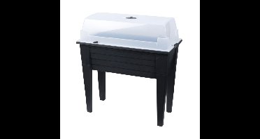 Pro Garden Kweektafel met Deksel 78x40x83 cm Antraciet