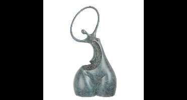 A MODERNIST BRONZE SCULPTURE OF A FEMALE TORSO