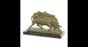A BRONZE SCULPTURE OF EUROPA AND THE BULL