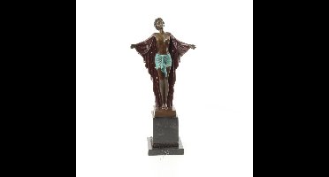 A BRONZE SCULPTURE CALLED SPRING AWAKENING