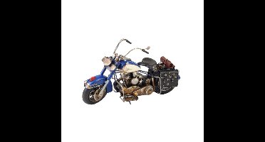 A TIN MODEL OF A MOTORCYCLE