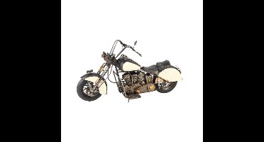 A TIN MODEL OF A MOTORCYCLE