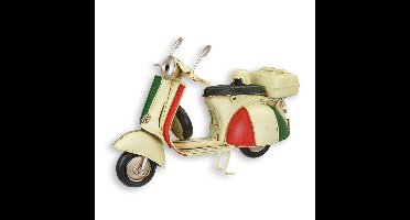 A TIN MODEL OF A SCOOTER