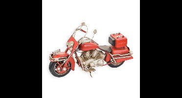 A TIN MODEL OF A MOTORCYCLE