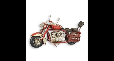 A TIN MODEL OF A MOTORCYCLE