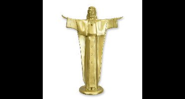 A BRONZE SCULPTURE OF CHRIST THE REDEEMER
