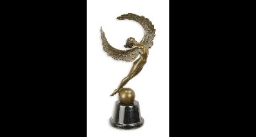 EEN BRONZEN BEELD VAN DE OPKOMENDE DAG