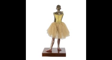 A BRONZE SCULPTURE OF A LITTLE DANCER AGED FOURTEEN WD. BASE