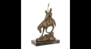 A BRONZE SCULPTURE CALLED DOWNHILL RIDE