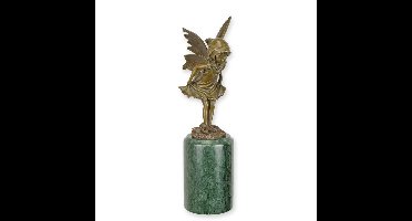 A BRONZE SCULPTURE OF A FAIRY