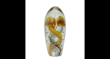 A MURANO STYLE GLASS JELLYFISH SCULPTURE