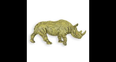 A VIENNA STYLE BRONZE SCULPTURE OF A RHINOCEROS