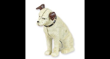 Gietijzeren nipper honden spaarpot