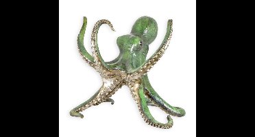 A BRONZE SCULPTURE OF A OCTOPUSSY SPECIAL PATINA