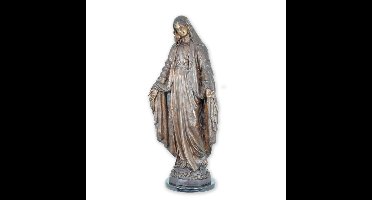 A BRONZE SCULPTURE OF MARY