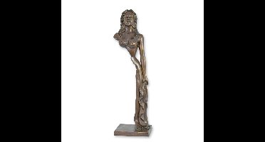 A MODERNIST BRONZE SCULPTURE OF WOMAN IN BIKINI
