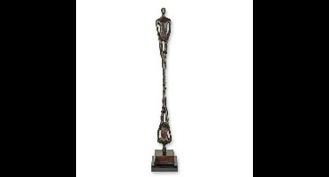 A MODERNIST BRONZE SCULPTURE OF THE MALE REFLECTION