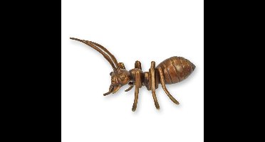 A BRONZE SCULPTURE OF AN ANT