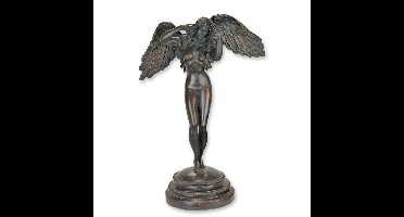 BRONZEN SCULPTUUR GENAAMD NEERDALENDE NACHT