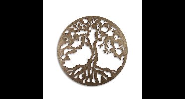 AN IRON TREE WALL DECOR