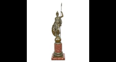 A BRONZE SCULPTURE OF ATHENA GIUSTINIANI