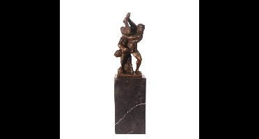 BRONZEN BEELD VAN HERCULES EN DIOMEDES