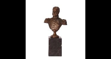 A BRONZE BUST OF GENERAL BAGRATION