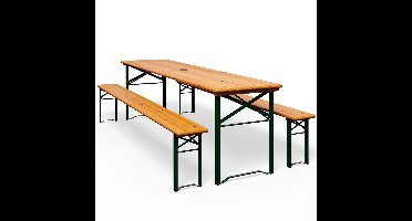Biertafelset 3-delig 170cm opvouwbaar