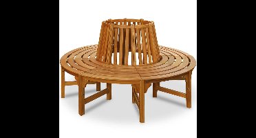 Boombank Eucalyptushout FSC-gecertificeerd Ø190cm