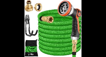 Tuinslang Groen 7,5m Flexibel