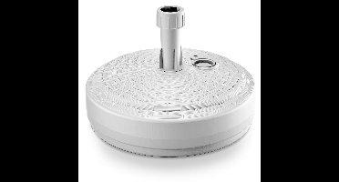 Parasolvoet Wit Polyrattan Optiek Ø39cm