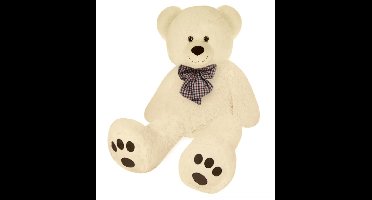 Monzana Knuffelbeer Pluche 100cm Creme